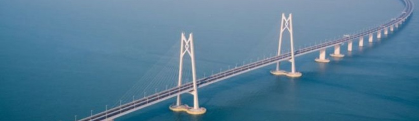 China inaugura maior ponte marítima do mundo entre Hong Kong e Macau
