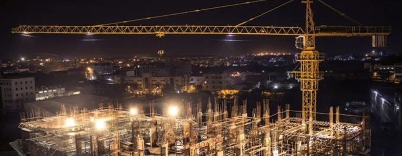 Indústria da construção registra crescimento pelo terceiro mês consecutivo